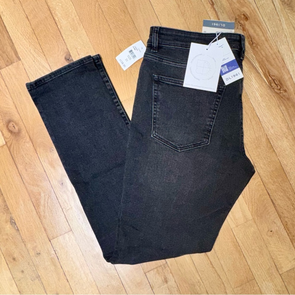 DL 1961 Men's Charcoal Skinny Jeans Brand New With Tags - Picture 4 of 8